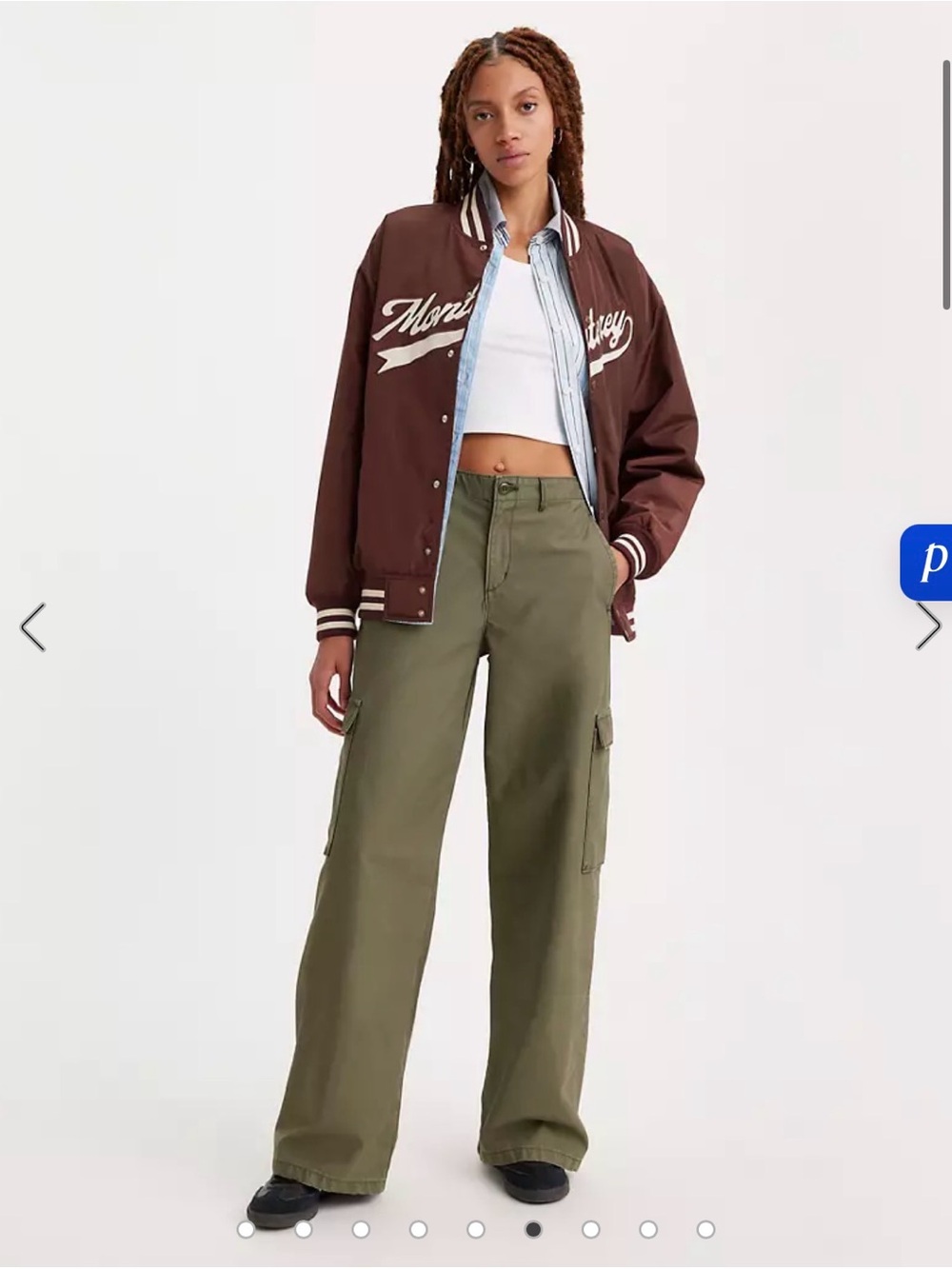 Levi’s Baggy Cargo Pants - Olive